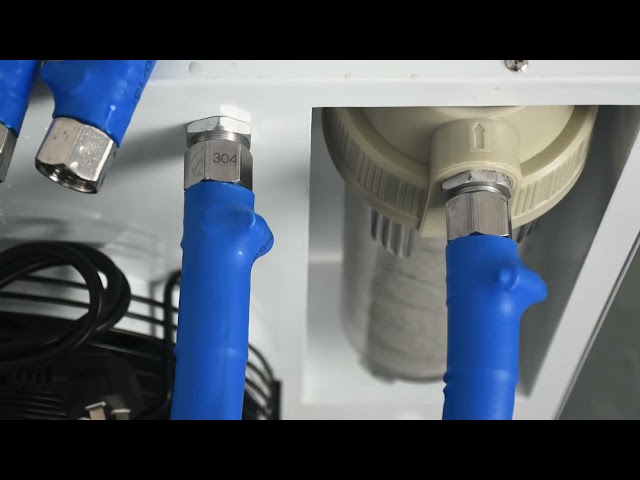 εταιρικά βίντεο περίπου R410 Refrigerant Water Cooling Chiller UV Disinfection 1160W Input